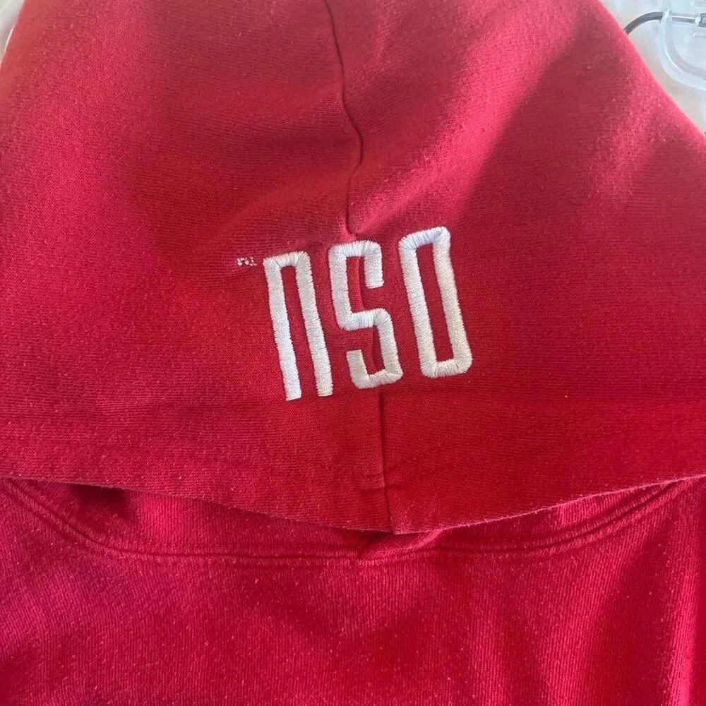 Ncaa Men's Red Hoodie